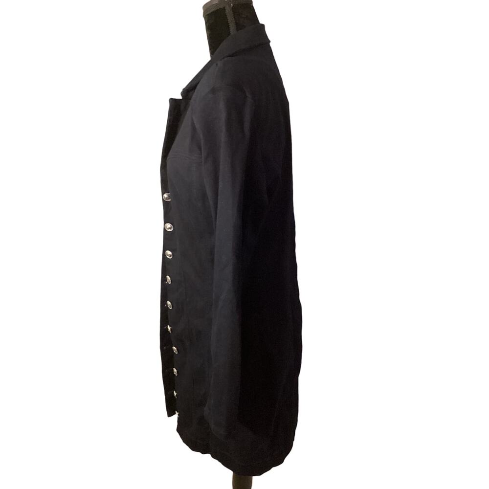 Guess Navy Button Up Dress - Picture 4 of 7